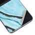 Aqua Blue Marble Ink Galaxy Z Flip5 5G Skin